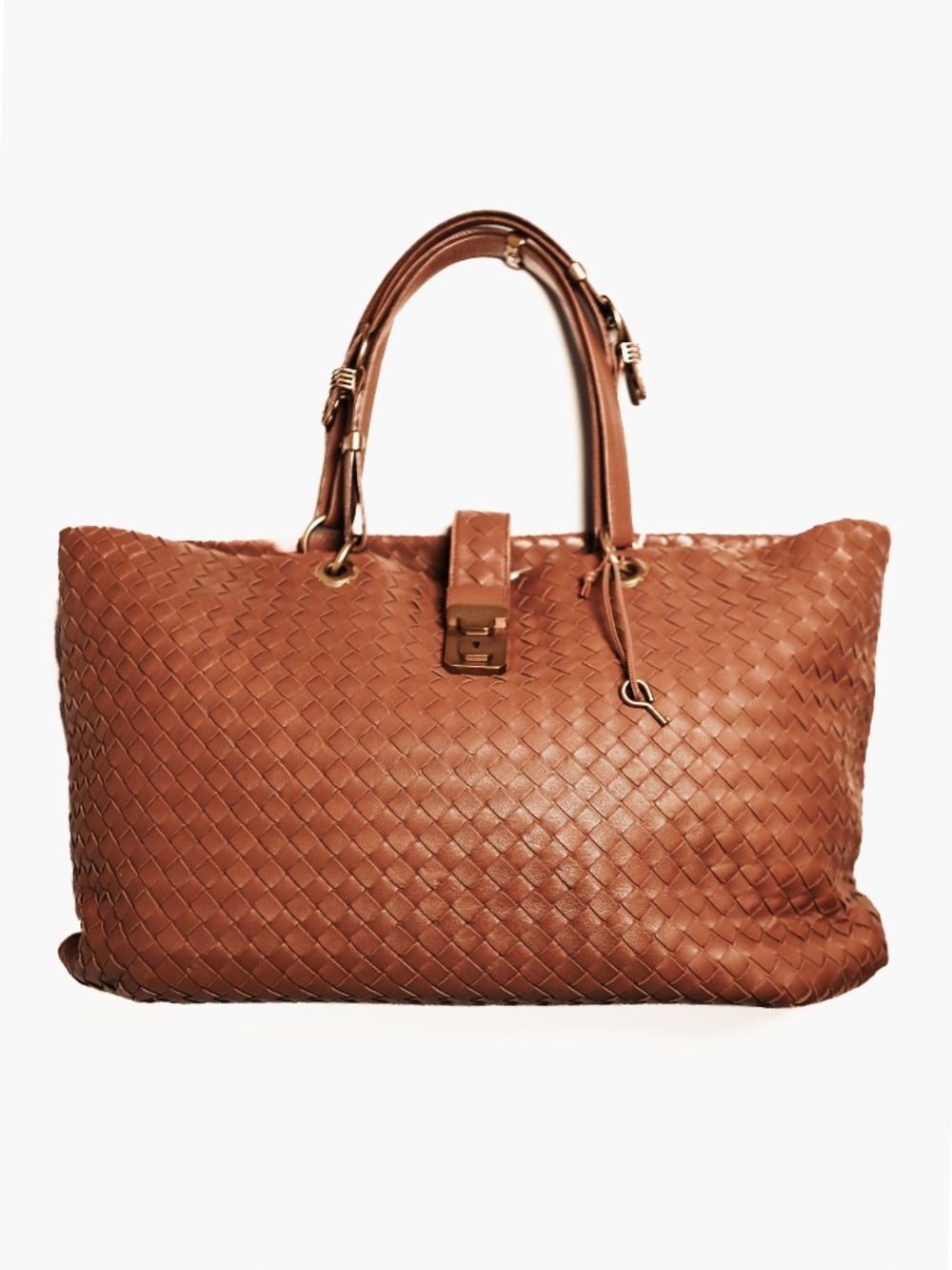 Bottega Veneta Capri Leather Tote
